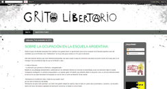 Desktop Screenshot of gritolibertariord.blogspot.com