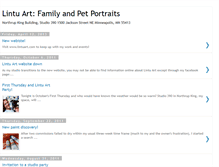 Tablet Screenshot of lintuart.blogspot.com