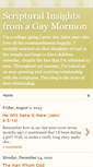 Mobile Screenshot of gaymormoninsights.blogspot.com