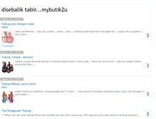 Tablet Screenshot of mybutik2u.blogspot.com