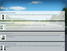 Tablet Screenshot of mundotaringa.blogspot.com
