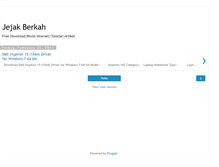 Tablet Screenshot of jejakberkah.blogspot.com