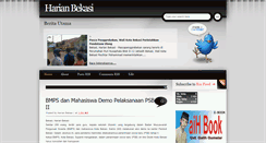 Desktop Screenshot of harianbekasi.blogspot.com