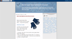 Desktop Screenshot of marvel-super-hero-halloween-costumes.blogspot.com