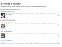 Tablet Screenshot of mermaid-rainbow.blogspot.com