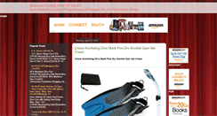 Desktop Screenshot of divingfinstosale.blogspot.com