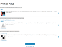 Tablet Screenshot of premios-meus.blogspot.com
