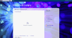 Desktop Screenshot of bicentenario-mariana.blogspot.com