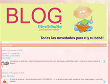 Tablet Screenshot of cicciobellobebe.blogspot.com