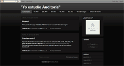 Desktop Screenshot of carrera-de-auditoria.blogspot.com