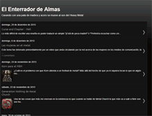 Tablet Screenshot of elenterradordealmas.blogspot.com
