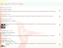 Tablet Screenshot of movingthewritersblog.blogspot.com