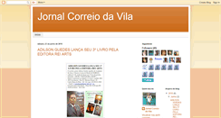 Desktop Screenshot of jornalcorreiodavila.blogspot.com