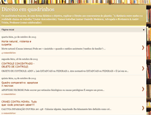 Tablet Screenshot of direitoemquadrinhos.blogspot.com