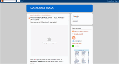Desktop Screenshot of mejoresvideos.blogspot.com