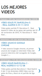 Mobile Screenshot of mejoresvideos.blogspot.com