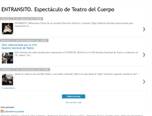 Tablet Screenshot of espectaculoentransito.blogspot.com