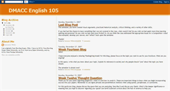 Desktop Screenshot of dmaccenglish105.blogspot.com