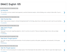 Tablet Screenshot of dmaccenglish105.blogspot.com