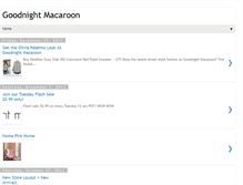 Tablet Screenshot of goodnightmacaroon.blogspot.com