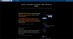 Desktop Screenshot of coldfusion-in-idea.blogspot.com