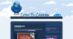 Desktop Screenshot of coroelcarmenvigo.blogspot.com