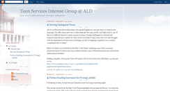 Desktop Screenshot of aldteenservicesig.blogspot.com