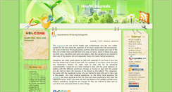 Desktop Screenshot of i-carejournals.blogspot.com