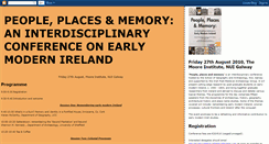 Desktop Screenshot of earlymodernirelandconference.blogspot.com