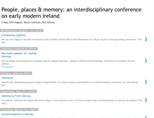 Tablet Screenshot of earlymodernirelandconference.blogspot.com