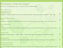 Tablet Screenshot of naturopatiaynutricion.blogspot.com