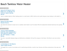 Tablet Screenshot of bosch-tanklesswaterheater.blogspot.com