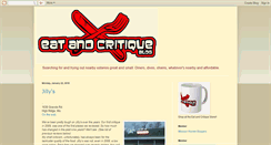 Desktop Screenshot of eatandcritique.blogspot.com