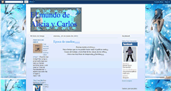 Desktop Screenshot of esther-elmundodealicia.blogspot.com