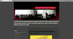 Desktop Screenshot of policiasytransgenerosendialogo.blogspot.com