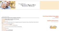 Desktop Screenshot of fargochurch.blogspot.com