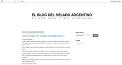 Desktop Screenshot of heladoargentino.blogspot.com