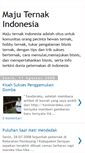 Mobile Screenshot of majuternakindonesia.blogspot.com