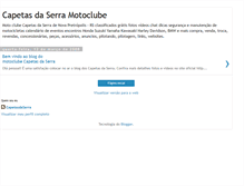 Tablet Screenshot of capetasdaserra.blogspot.com