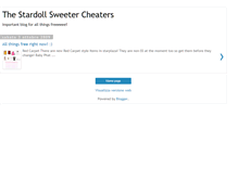 Tablet Screenshot of mystardollsweetcheats.blogspot.com