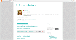 Desktop Screenshot of llynninteriors.blogspot.com