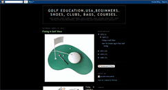 Desktop Screenshot of golfforeducation.blogspot.com