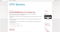 Desktop Screenshot of cpxseniors.blogspot.com