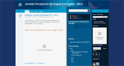 Desktop Screenshot of jornadasdelenguas.blogspot.com