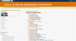 Desktop Screenshot of filme-romanesti.blogspot.com