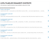 Tablet Screenshot of filme-romanesti.blogspot.com