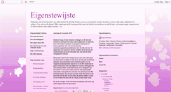 Desktop Screenshot of eigenstewijste.blogspot.com