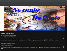 Tablet Screenshot of nocantodocanto.blogspot.com