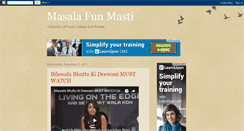 Desktop Screenshot of masalafunmasti.blogspot.com