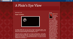 Desktop Screenshot of apixieseyeview.blogspot.com